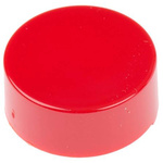 Red Push Button Cap, for use with Non-Illuminated Switches, Switch Lens