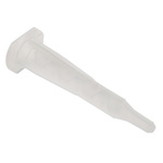 RS PRO Acrylic Mixer Nozzle, 50ml Bayonet 7 Mixing elements 58mm