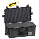 GT Line Mod. 7635.B Waterproof Watertight Case With Wheels, 832 x 466 x 369mm