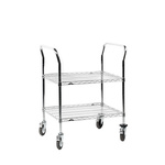 EUROSTAT 2 Shelf Trolley Trolley, 460x760x1030mm, 200kg Load