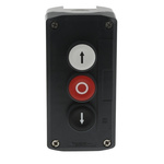 Schneider Electric Spring Return Enclosed Push Button - NO, Polycarbonate, Black, Red, White, Yes, IP66, IP67, IP69,