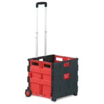 RS PRO Plastic Folding Trolley, 405 x 380mm, 35kg Load