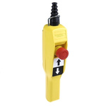 Schneider Electric 3 Button Push Button Pendant Station - NC Emergency Stop Push Button, NO/NC First & Second Push