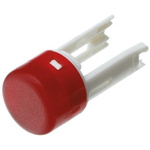 Red Round Push Button Indicator Lens for use with 18 Series