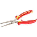 188A.20VE | Facom VDE Insulated High Carbon Alloy Steel Nose pliers Flat Nose Pliers, 200 mm Overall Length