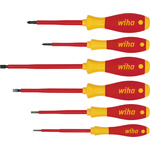 833 | Wiha Tools Electrical Slotted Screwdriver Set 6 Piece