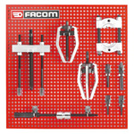 Facom U.JA1 Bearing Puller, 5 → 80 mm capacity, 9 pieces