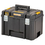 DWST83346-1 | DeWALT TSTAK Deep Box Plastic Tool Box, 440 x 440 x302mm
