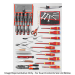 2132.EL30 | Facom 50 Piece Electricians Tool Kit with Box