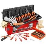 2185C.VSE | Facom 19 Piece Insulated Tool Set Tool Kit with Box, VDE Approved