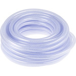 RS PRO Hose Pipe, PVC, 12.5mm ID, 17.5mm OD, Clear, 25m