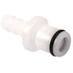 Colder Products Hose Connector, Straight Hose Tail Coupling 1/4in ID, 8.3 bar