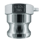 RS PRO Hose Connector, Straight Camlock Adaptor, BSPT 2in 2in ID, 17 bar