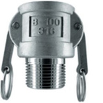 RS PRO Hose Connector, Straight Camlock Coupling, R 2in 2in ID, 17 bar