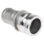 RS PRO Hose Connector, Straight Cam & Groove Coupling 2in 2in ID, 17 bar