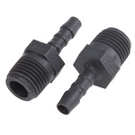 RS PRO Hose Connector, Straight Hose Tail Adaptor, BSP 1/4in 5mm ID