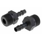 RS PRO Hose Connector, Straight Hose Tail Adaptor, BSP 3/8in 6mm ID