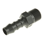 RS PRO Hose Connector, Straight Hose Tail Adaptor, BSP 1/4in 8mm ID