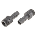 RS PRO Hose Connector, Straight Hose Tail Adaptor, BSP 3/8in 10mm ID