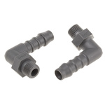 RS PRO Hose Connector, Elbow Hose Tail Adaptor, BSP 1/8in 8mm ID