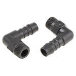 RS PRO Hose Connector, Elbow Hose Tail Adaptor, BSP 3/8in 12mm ID