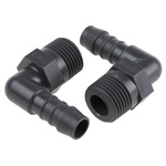 RS PRO Hose Connector, Elbow Hose Tail Adaptor, BSP 1/2in 12mm ID