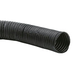 Contitech Black NEOPRENE Flexible Ducting, 2m, 125mm Bend Radius