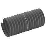 Contitech Black TPE Reinforced Flexible Ducting, 10m, 150mm Bend Radius