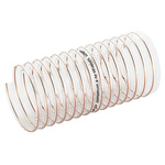 Contitech Clear PUR Reinforced Flexible Ducting, 10m, 45mm Bend Radius