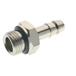 RS PRO Hose Connector Hose Tail Adaptor, BSPP 1/4in 12mm ID, 5 MPa, 50 bar
