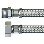 Watts Hose Assembly, Male 15mm to Female 17mm, 10 bar, 300mm Long