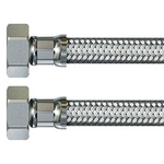 Watts Hose Assembly, Female BSP 1/2in to Female BSP 1/2in, 16 bar, 300mm Long