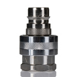 Nito Hose Connector, Straight Coupling Set, BSP 3/4in 3/4in ID, 25 bar