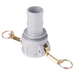 RS PRO Hose Connector, Straight Cam & Groove Coupling 1.5in 1.5in ID, 17 bar