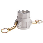 RS PRO Hose Connector, Straight Cam & Groove Coupling 1in 1in ID, 17 bar
