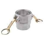 RS PRO Hose Connector, Straight Cam & Groove Coupling, BSPT 1-1/2in 1-1/2in ID, 17 bar