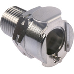 Colder Products Hose Connector, Straight Threaded Coupling, BSPT 1/4in, 17.3 bar
