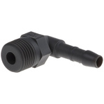 RS PRO Hose Connector, Elbow Hose Tail Adaptor, R 1/8in 4mm ID
