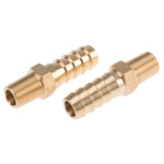 RS PRO Hose Connector Hose Tail Adaptor, G 1/8in 3/8in ID
