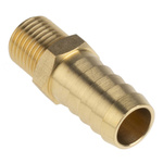 RS PRO Hose Connector Hose Tail Adaptor, G 1/4in 1/2in ID