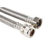 RS PRO Hose Assembly 15mm to Female BSP 1/2in, 900mm Long