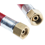 RS PRO Flexible Hose, Female 1/4in to Female 1/4in, 20 bar