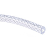 RS PRO Hose Pipe, PVC, 4.75mm ID, 10mm OD, Clear, 25m