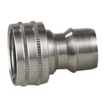 Nito Hose Connector, Straight Threaded Coupling, BSP 1/2in 1/2in ID, 25 bar