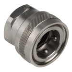 Nito Hose Connector, Straight Threaded Coupling, BSP 3/4in 3/4in ID, 25 bar