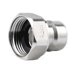 Nito Hose Connector, Straight Threaded Coupling, BSP 1in 1in ID, 25 bar