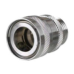 Nito Hose Connector, Straight Threaded Coupling, BSP 1/2in 1/2in ID