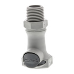 Colder Products Hose Connector, Straight Threaded Coupling, NPT 1/2in, 4.2 bar