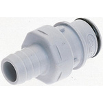 Colder Products Hose Connector, Straight Hose Tail Coupling, NPT 1/2in 1/2in ID, 4.2 bar