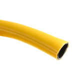 RS PRO Hose Pipe, PVC, 25mm ID, 32.5mm OD, Yellow, 25m